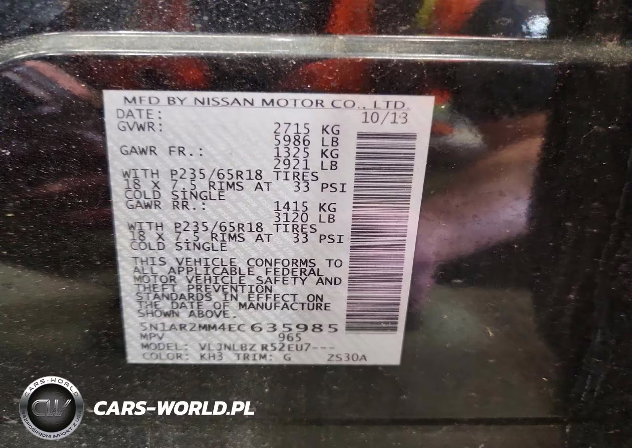 2014 Nissan Pathfinder S VIN:5N1AR2MM4EC635985 - 13