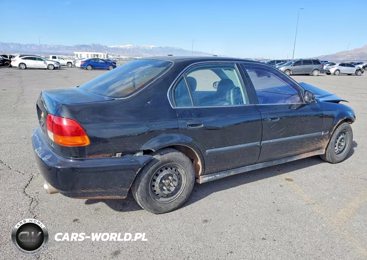 1996 Honda Civic Lx VIN:1HGEJ6601TL053887 - 3