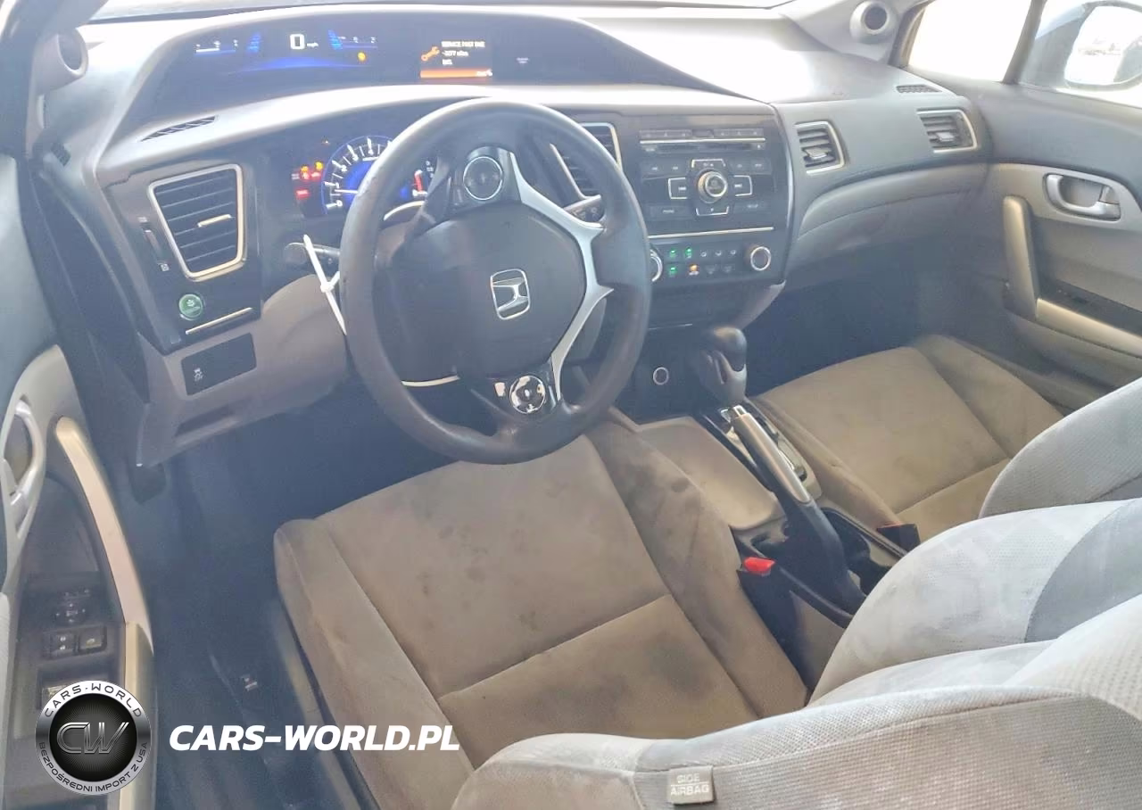 2013 Honda Civic Lx VIN:2HGFG3B52DH516735 - 8