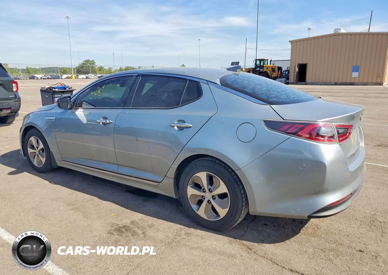 2016 Kia Optima Hybrid VIN:KNAGM4AD6G5094617 - 2