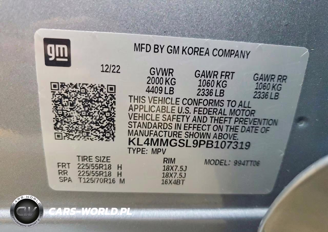 2023 Buick Encore Fwd VIN:KL4MMGSL9PB107319 - 13