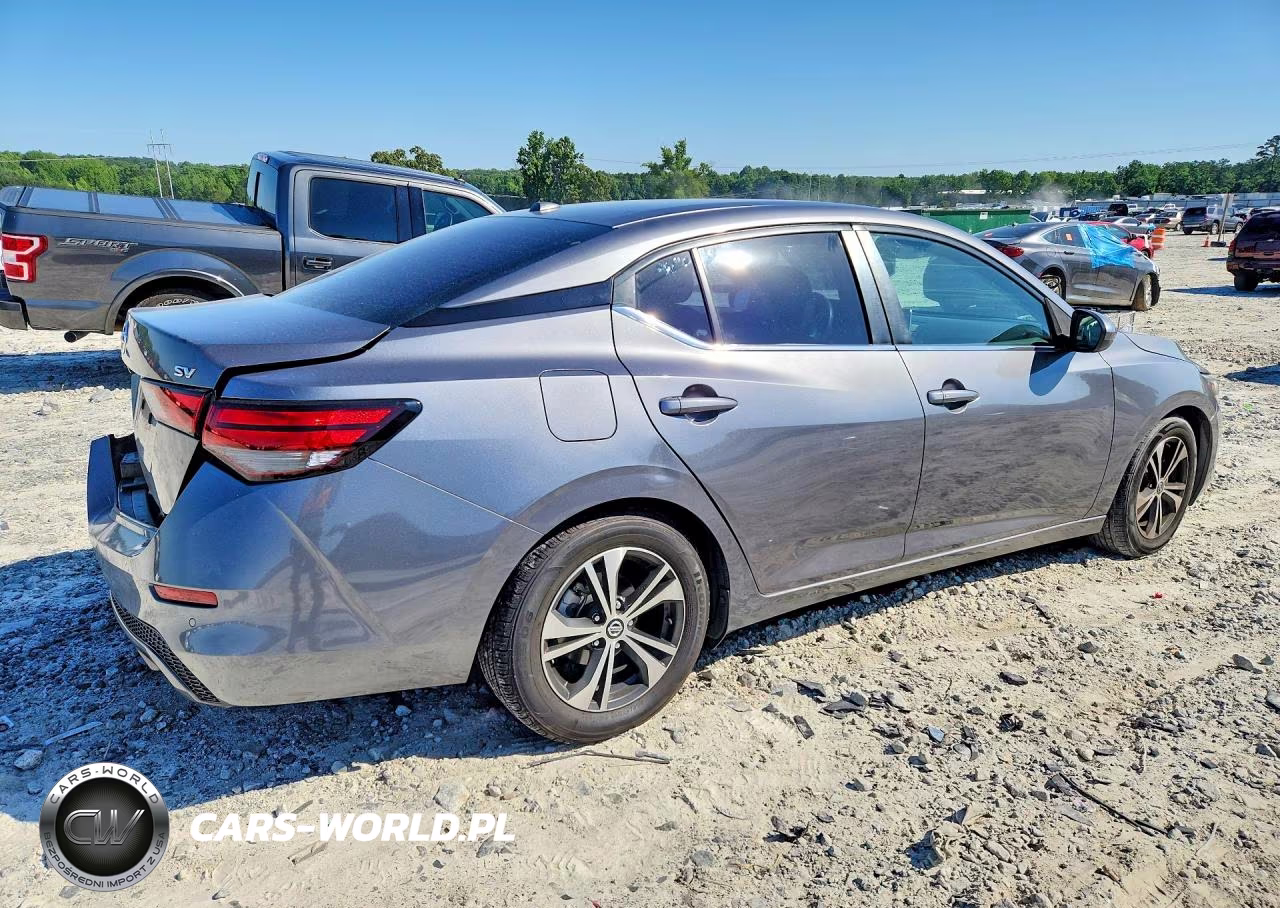 2021 Nissan Sentra Sv VIN:3N1AB8CV5MY204764 - 3