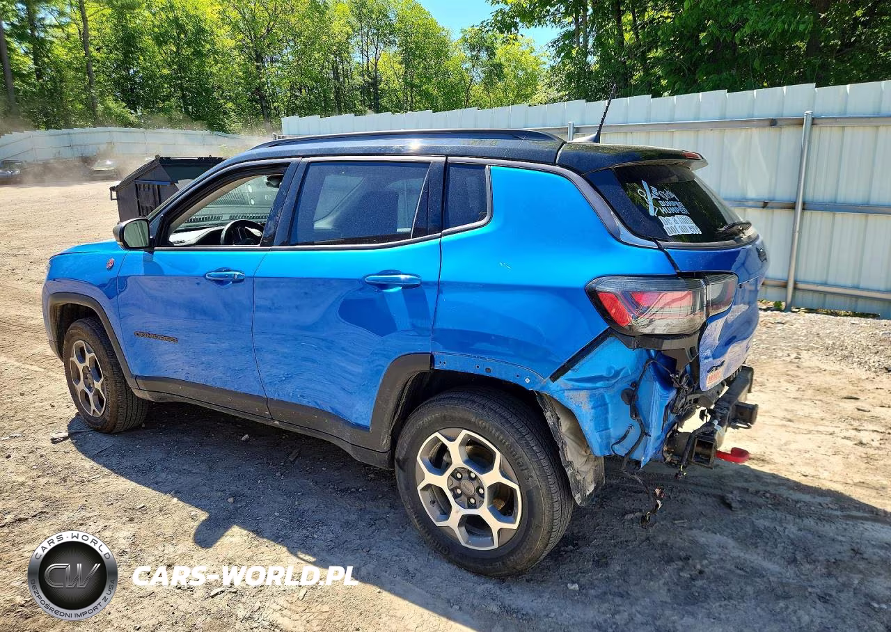 2022 Jeep Compass Trailhawk VIN:3C4NJDDB0NT124110 - 2