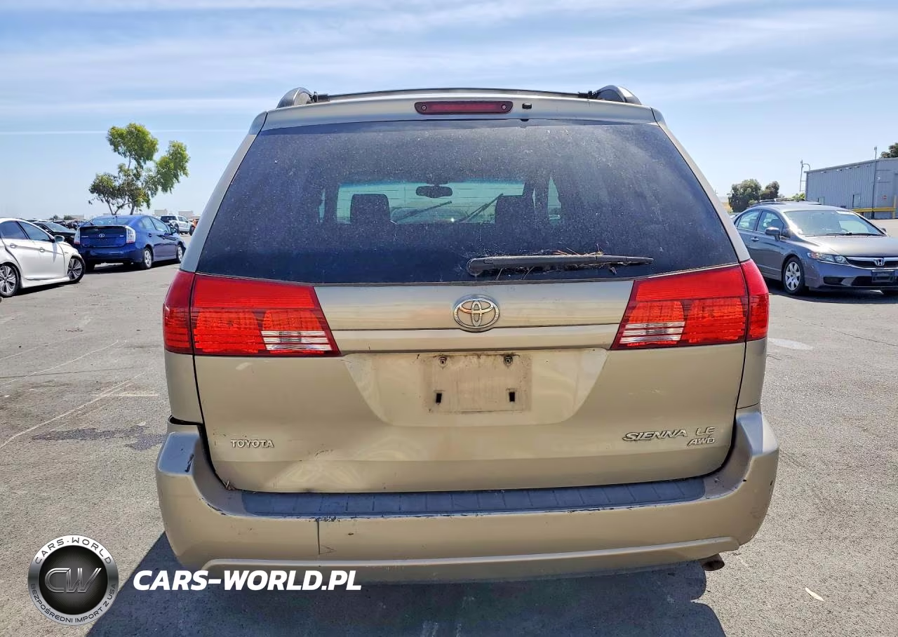 2004 Toyota Sienna Le VIN:5TDBA23C74S003844 - 6