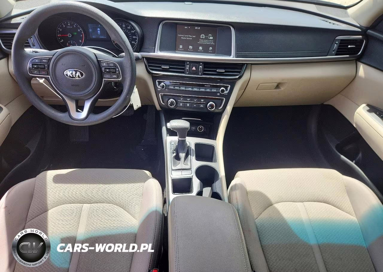 2018 Kia Optima Lx VIN:5XXGT4L39JG233555 - 8
