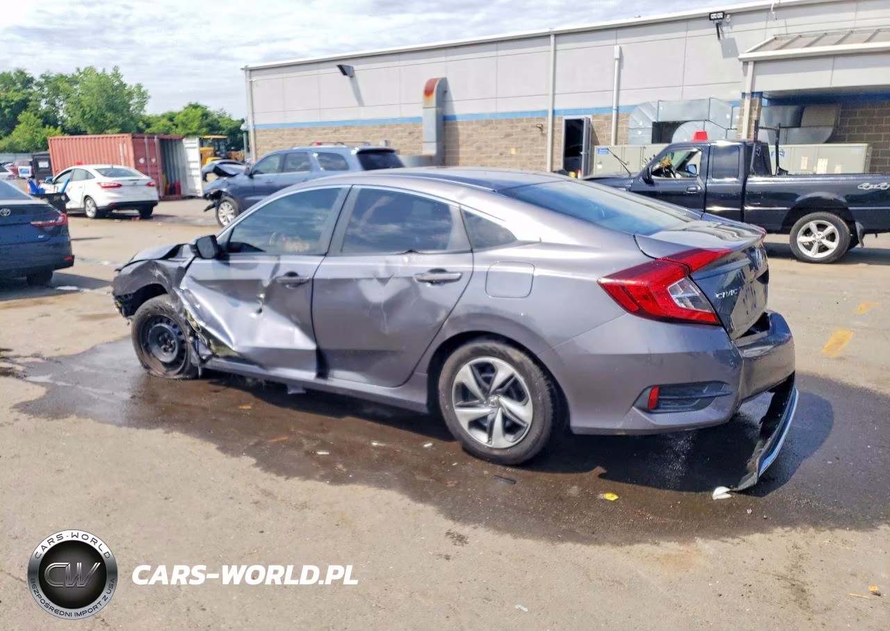 2019 Honda Civic Lx VIN:2HGFC2F68KH596743 - 2