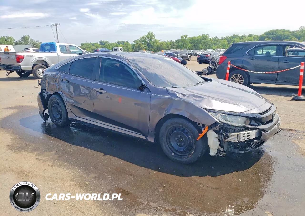 2019 Honda Civic Lx VIN:2HGFC2F68KH596743 - 4