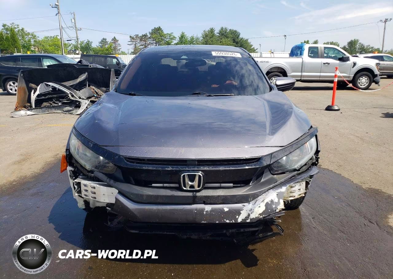 2019 Honda Civic Lx VIN:2HGFC2F68KH596743 - 5