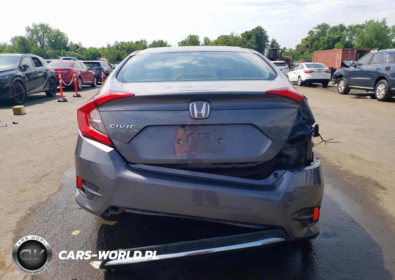 2019 Honda Civic Lx VIN:2HGFC2F68KH596743 - 6