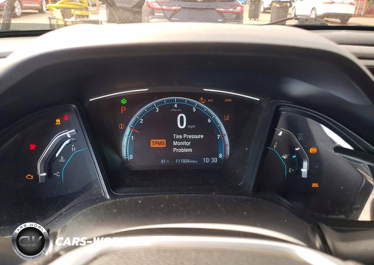 2019 Honda Civic Lx VIN:2HGFC2F68KH596743 - 9