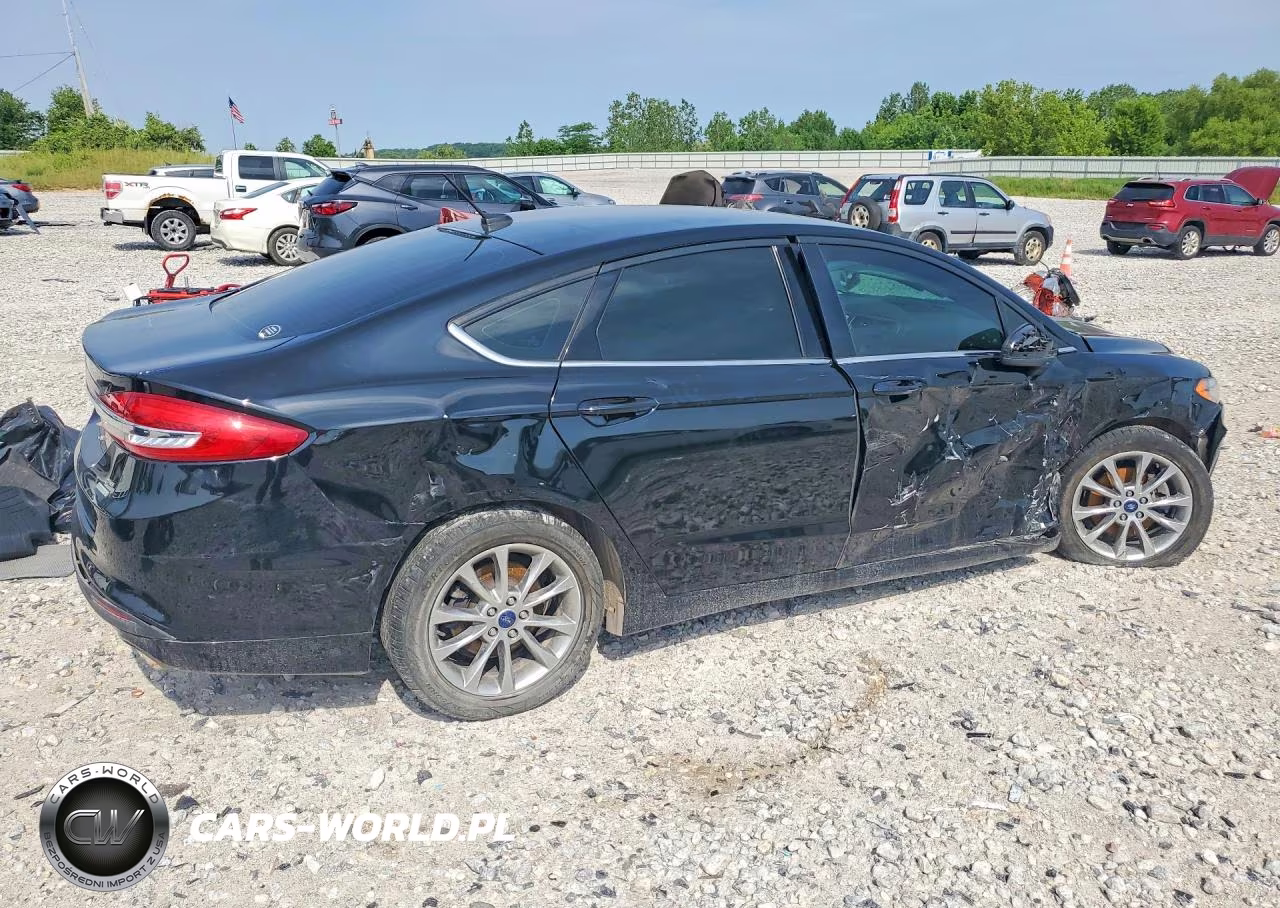 2017 Ford Fusion Se VIN:3FA6P0HD4HR372827 - 3