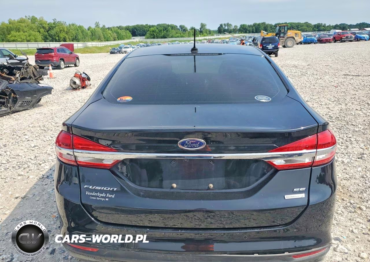 2017 Ford Fusion Se VIN:3FA6P0HD4HR372827 - 6