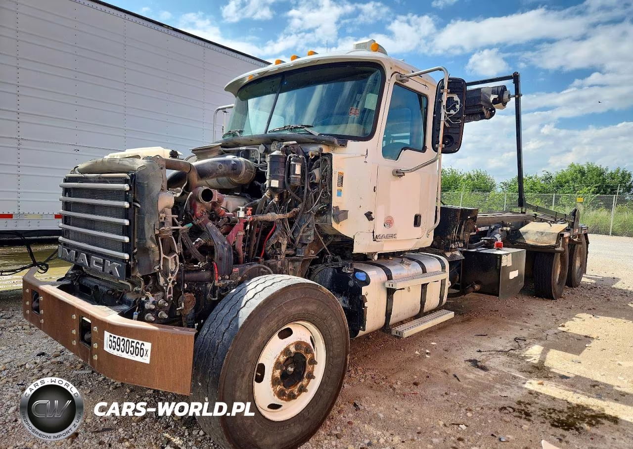 2013 Mack Gu713 Roll-Off Container Truck VIN:1M2AX04C3DM016188 - 2