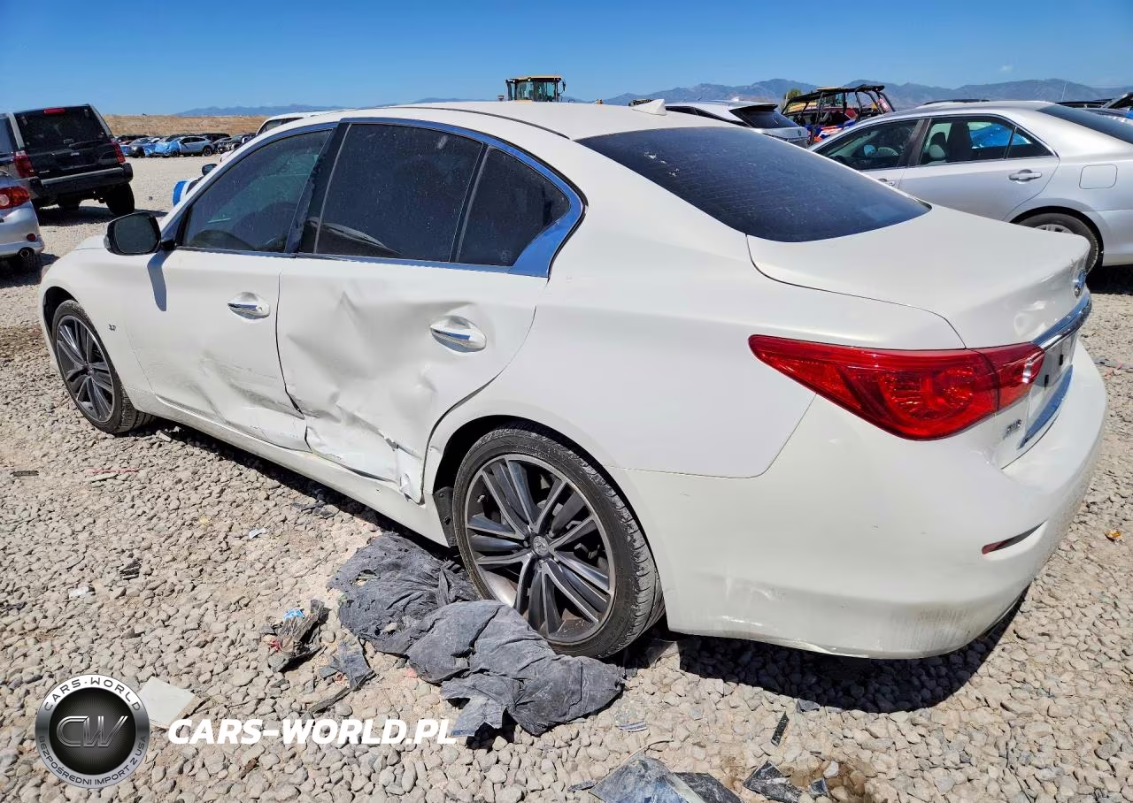 2014 Infiniti Q50 Sport VIN:JN1BV7AR1EM699691 - 2