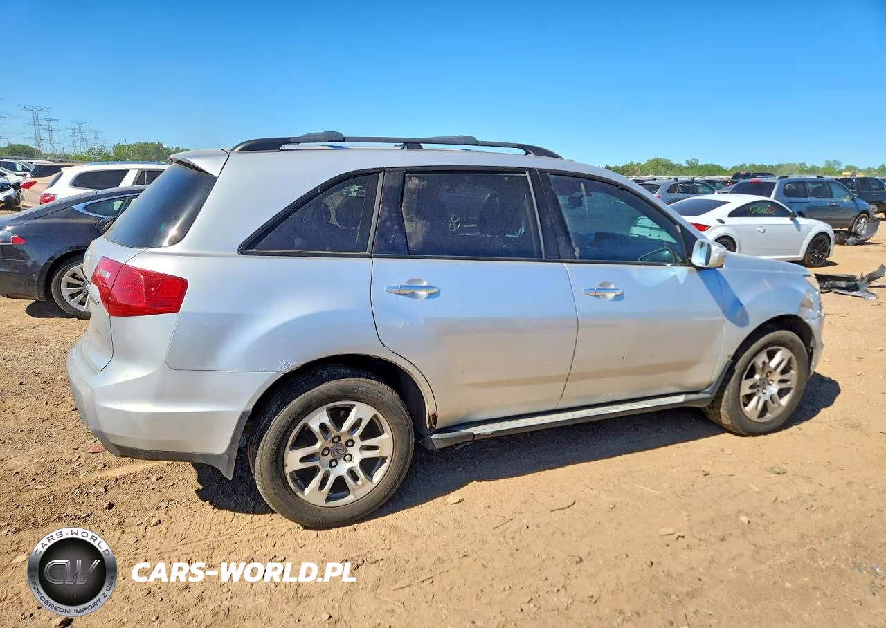 2007 Acura Mdx Technology VIN:2HNYD28307H531734 - 3