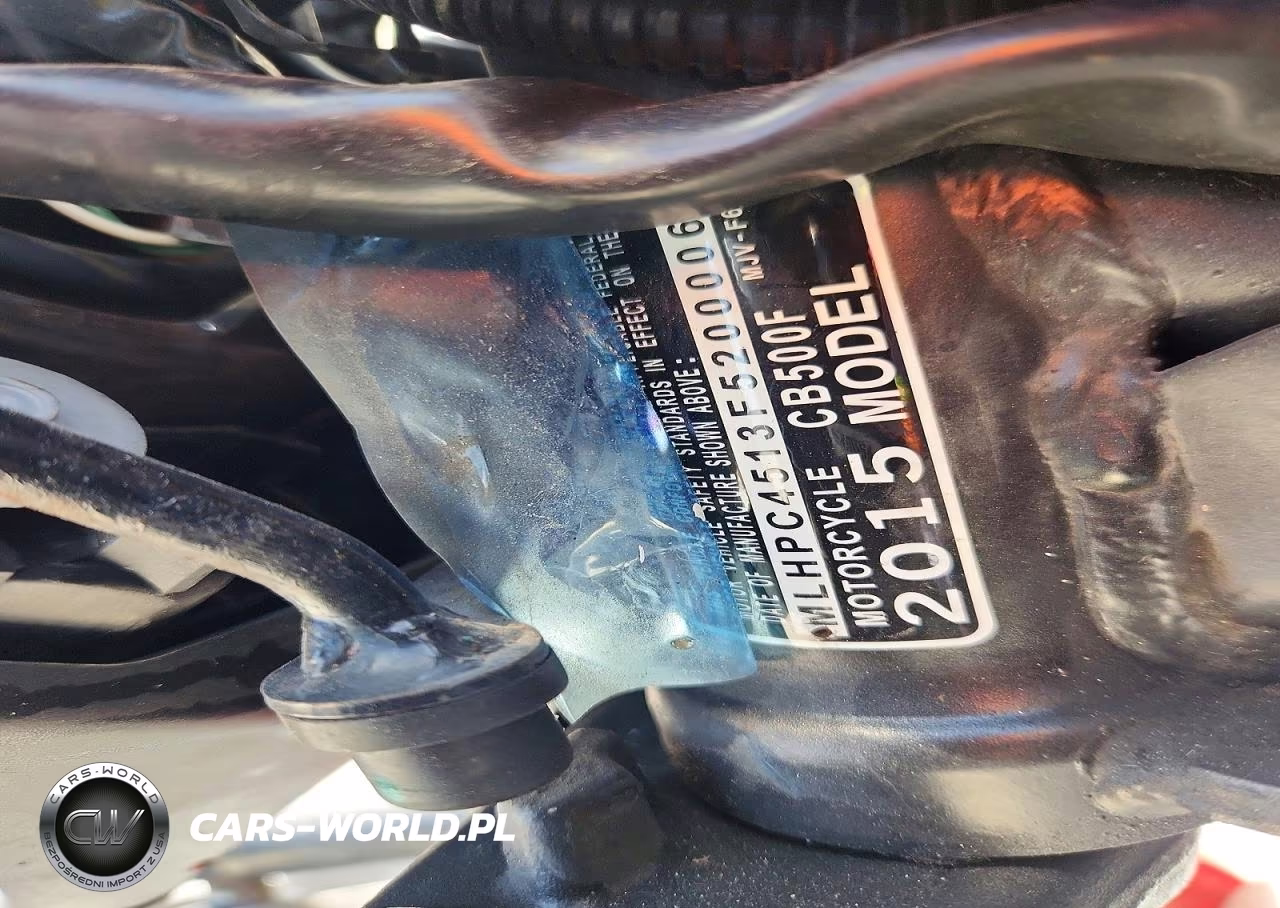 2015 Honda Cb500 F VIN:MLHPC4513F5200006 - 10