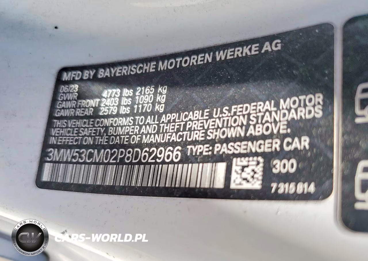 2023 BMW M240Xi VIN:3MW53CM02P8D62966 - 12