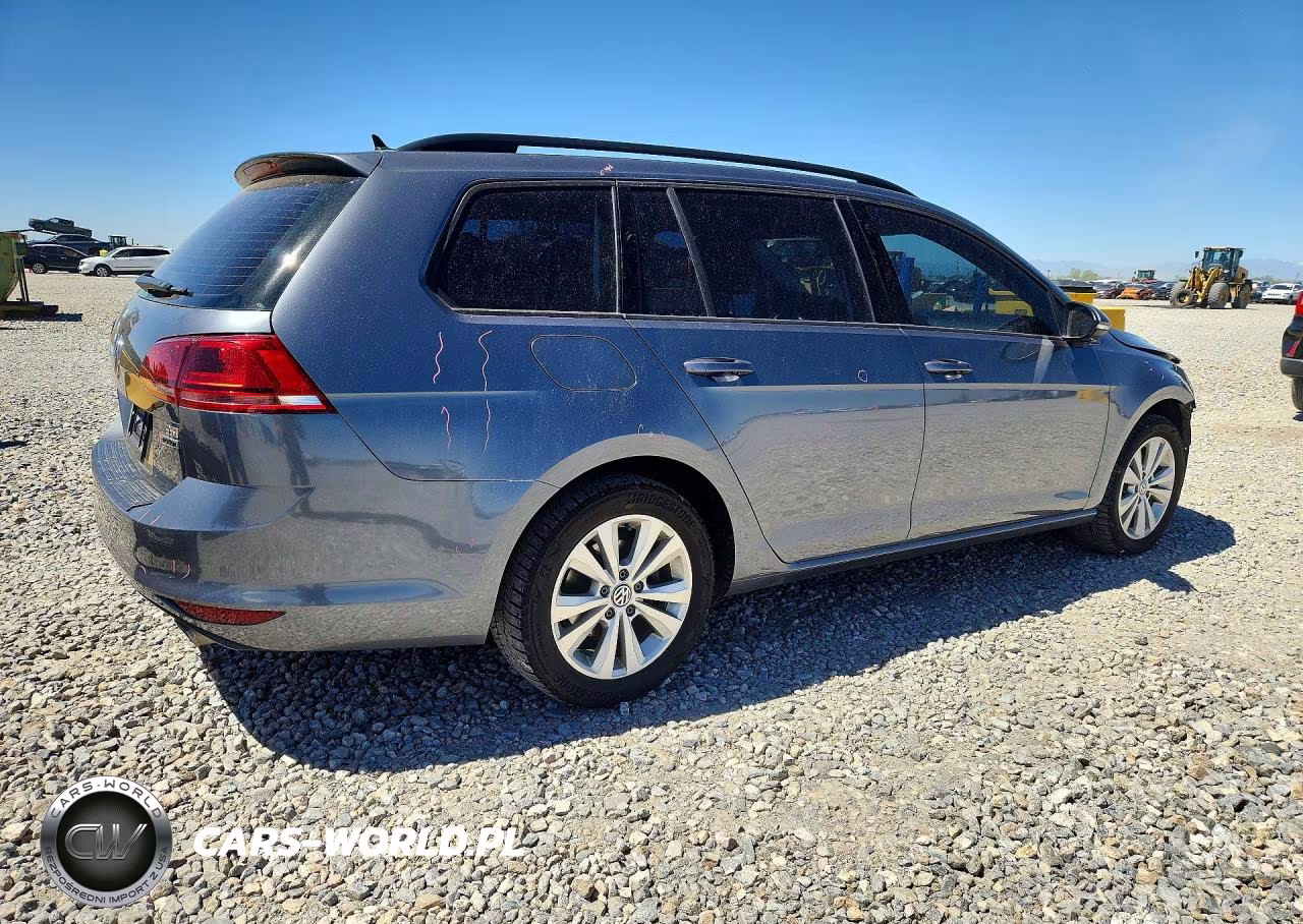 2017 Volkswagen Golf Sportwagen S VIN:3VW017AUXHM538122 - 3