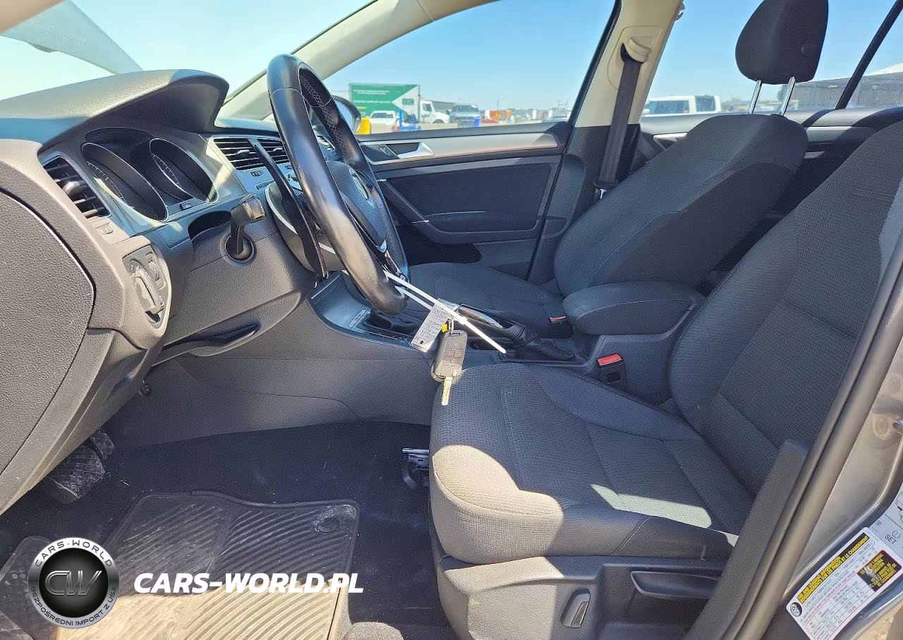 2017 Volkswagen Golf Sportwagen S VIN:3VW017AUXHM538122 - 7