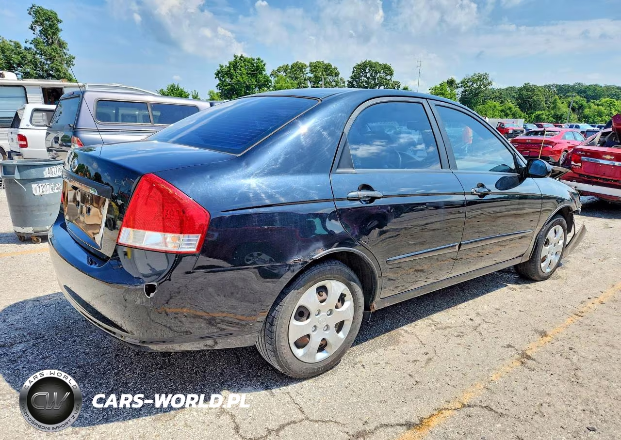 2007 Kia Spectra Lx VIN:KNAFE121675448969 - 3