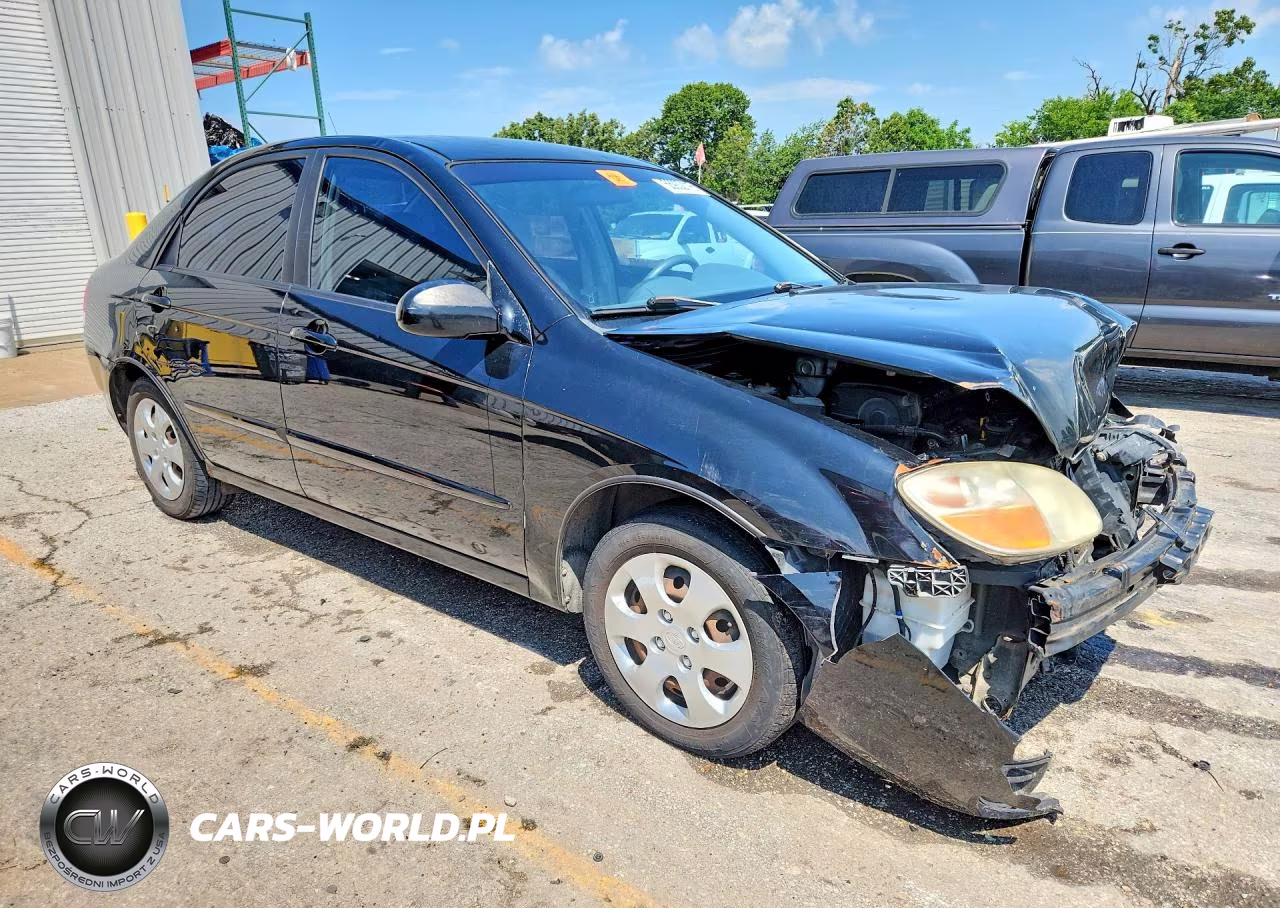 2007 Kia Spectra Lx VIN:KNAFE121675448969 - 4