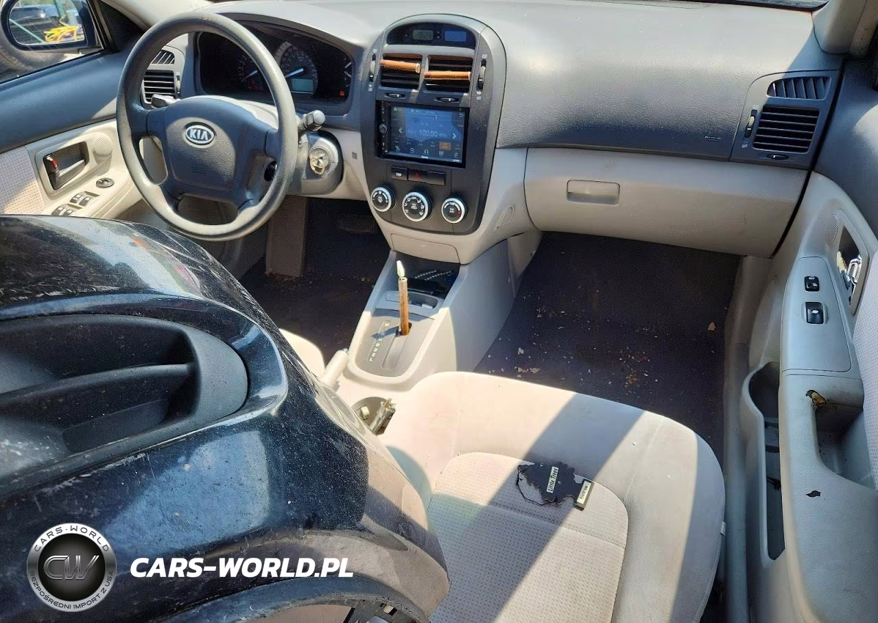 2007 Kia Spectra Lx VIN:KNAFE121675448969 - 8