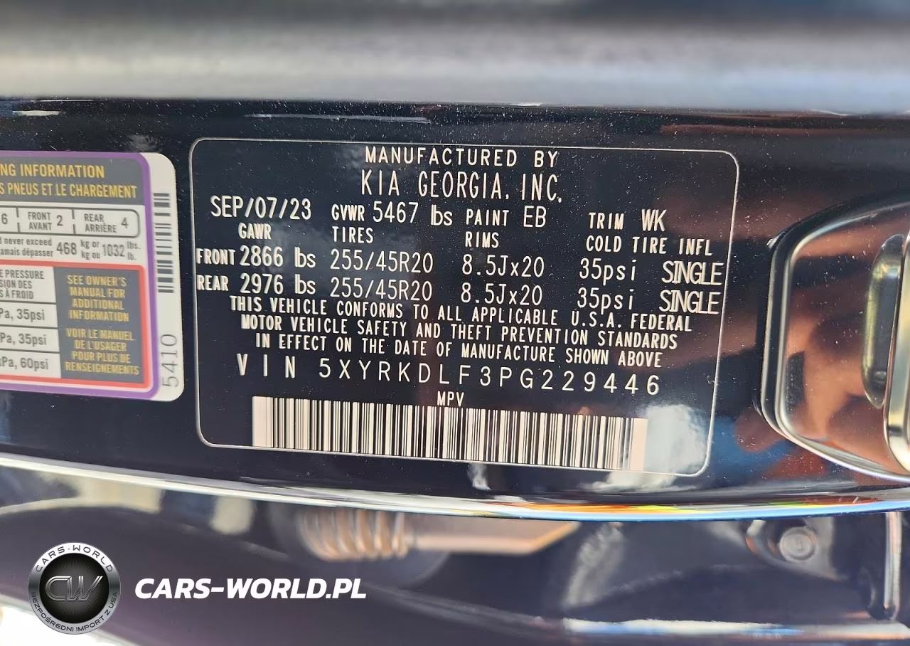 2023 Kia Sorento X-Line Sx Prestige VIN:5XYRKDLF3PG229446 - 13