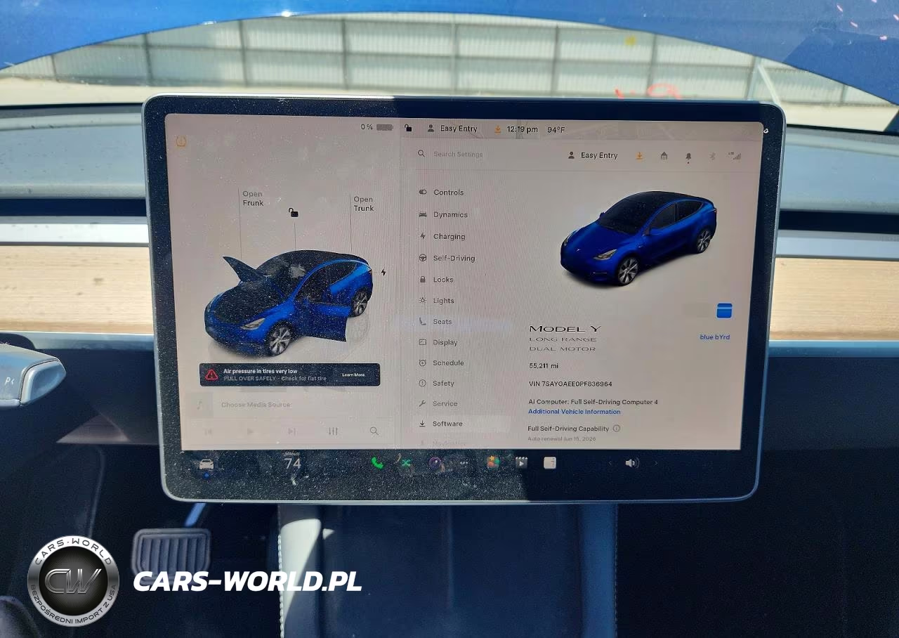 2023 Tesla Model Y VIN:7SAYGAEE0PF836964 - 9
