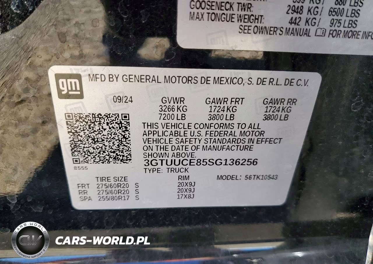 2025 GMC Sierra K1500 Elevation VIN:3GTUUCE85SG136256 - 12