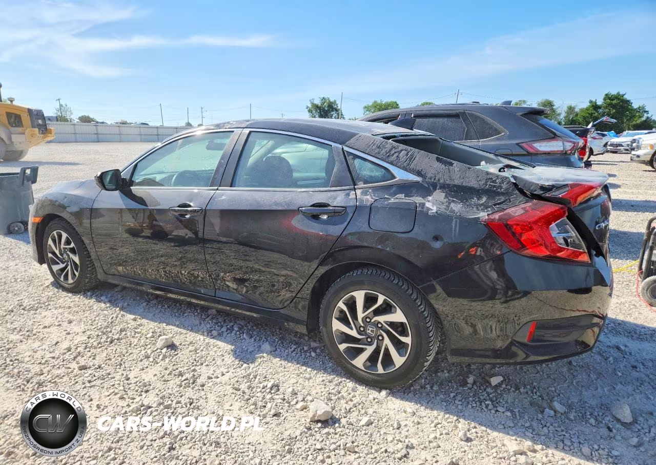 2018 Honda Civic Ex VIN:19XFC2F75JE044215 - 2
