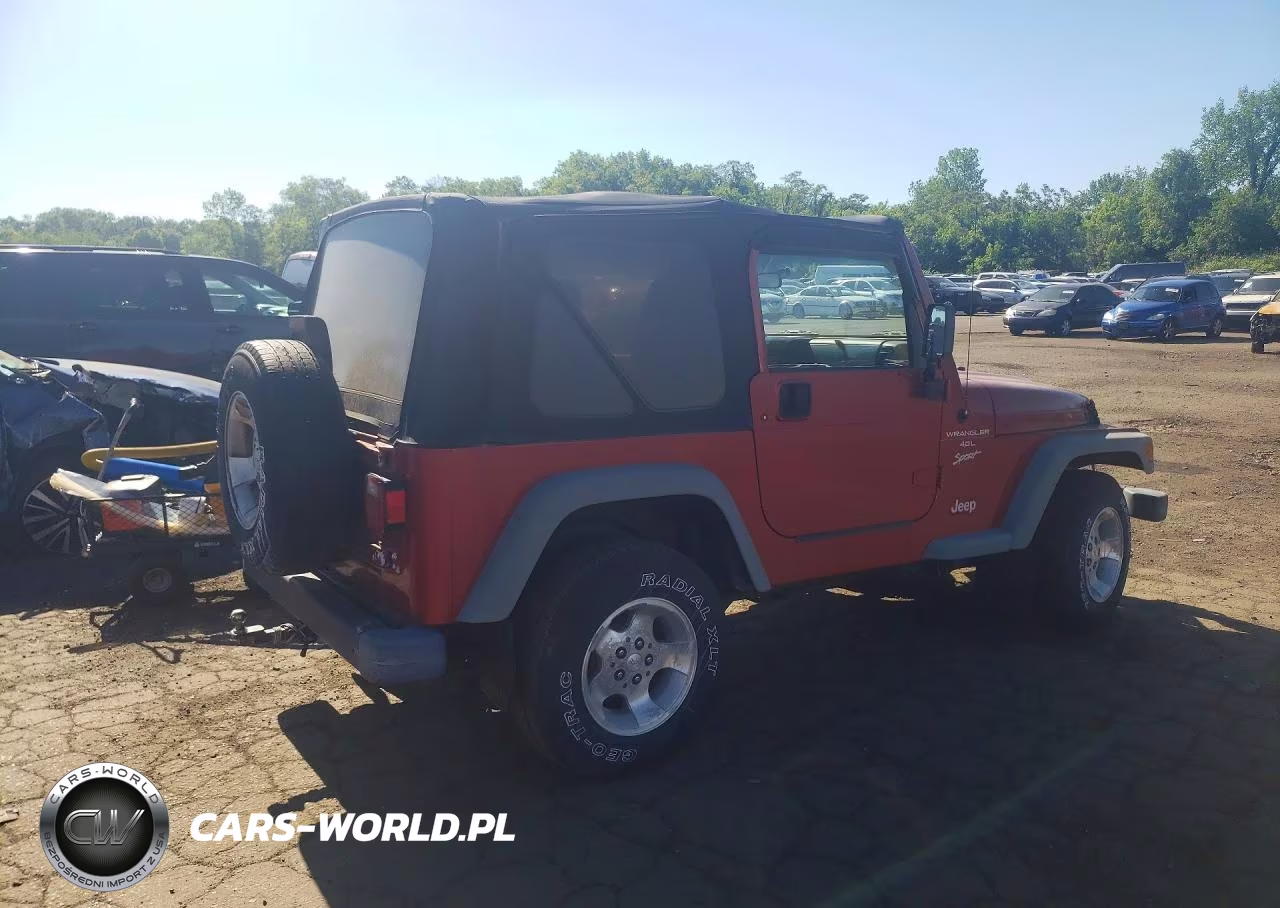 1999 Jeep Wrangler - Tj Sport VIN:1J4FY19SXXP412810 - 3
