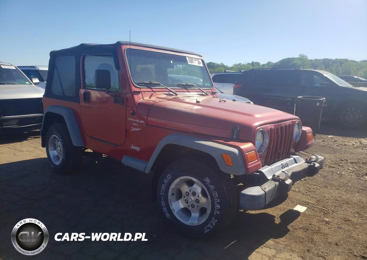 1999 Jeep Wrangler - Tj Sport VIN:1J4FY19SXXP412810 - 4