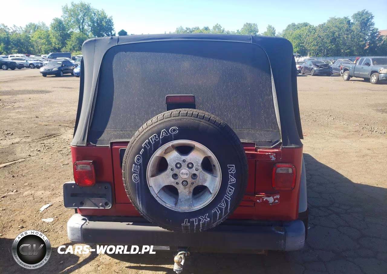 1999 Jeep Wrangler - Tj Sport VIN:1J4FY19SXXP412810 - 6