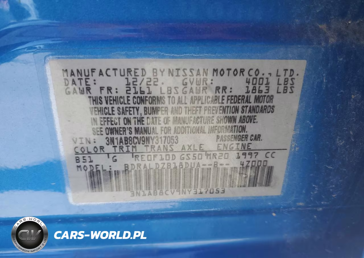 2022 Nissan Sentra Sv VIN:3N1AB8CV9NY317053 - 12