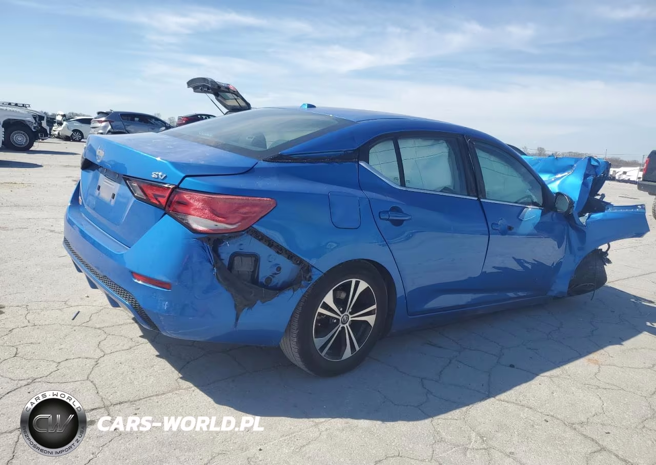 2022 Nissan Sentra Sv VIN:3N1AB8CV9NY317053 - 3