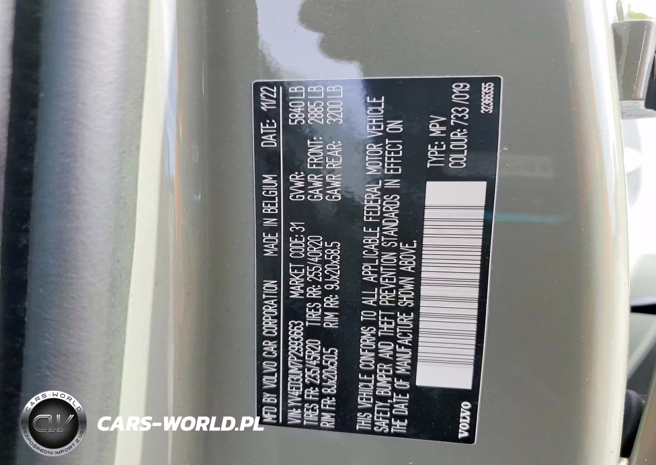 2023 Volvo Xc40 Recharge Ultimate VIN:YV4ED3UM7P2993663 - 14