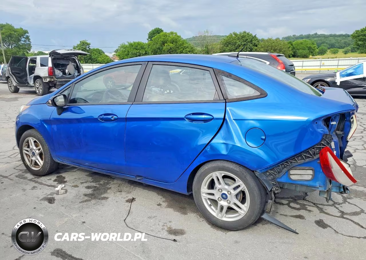 2019 Ford Fiesta Se VIN:3FADP4BJXKM141898 - 2