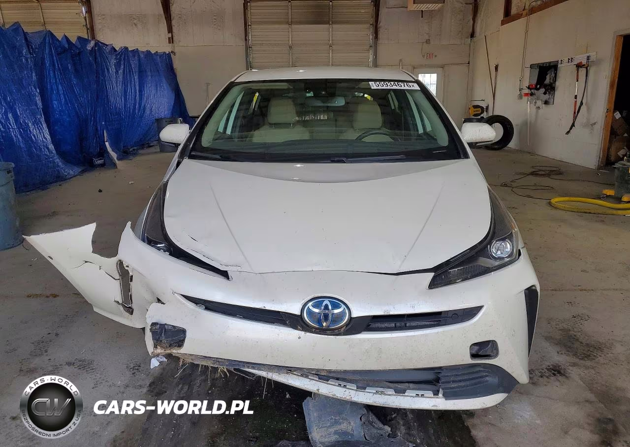 2019 Toyota Prius VIN:JTDKARFU8K3068696 - 5