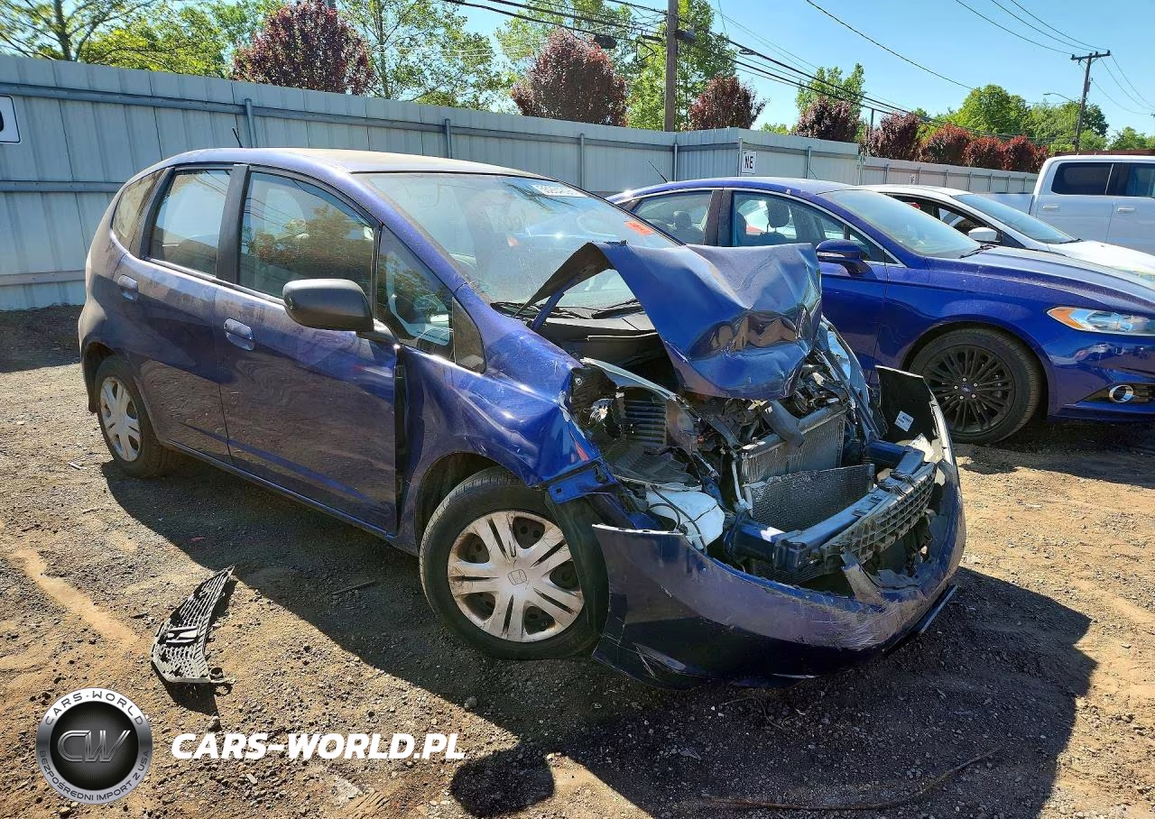 2009 Honda Fit VIN:JHMGE88289S066803 - 4