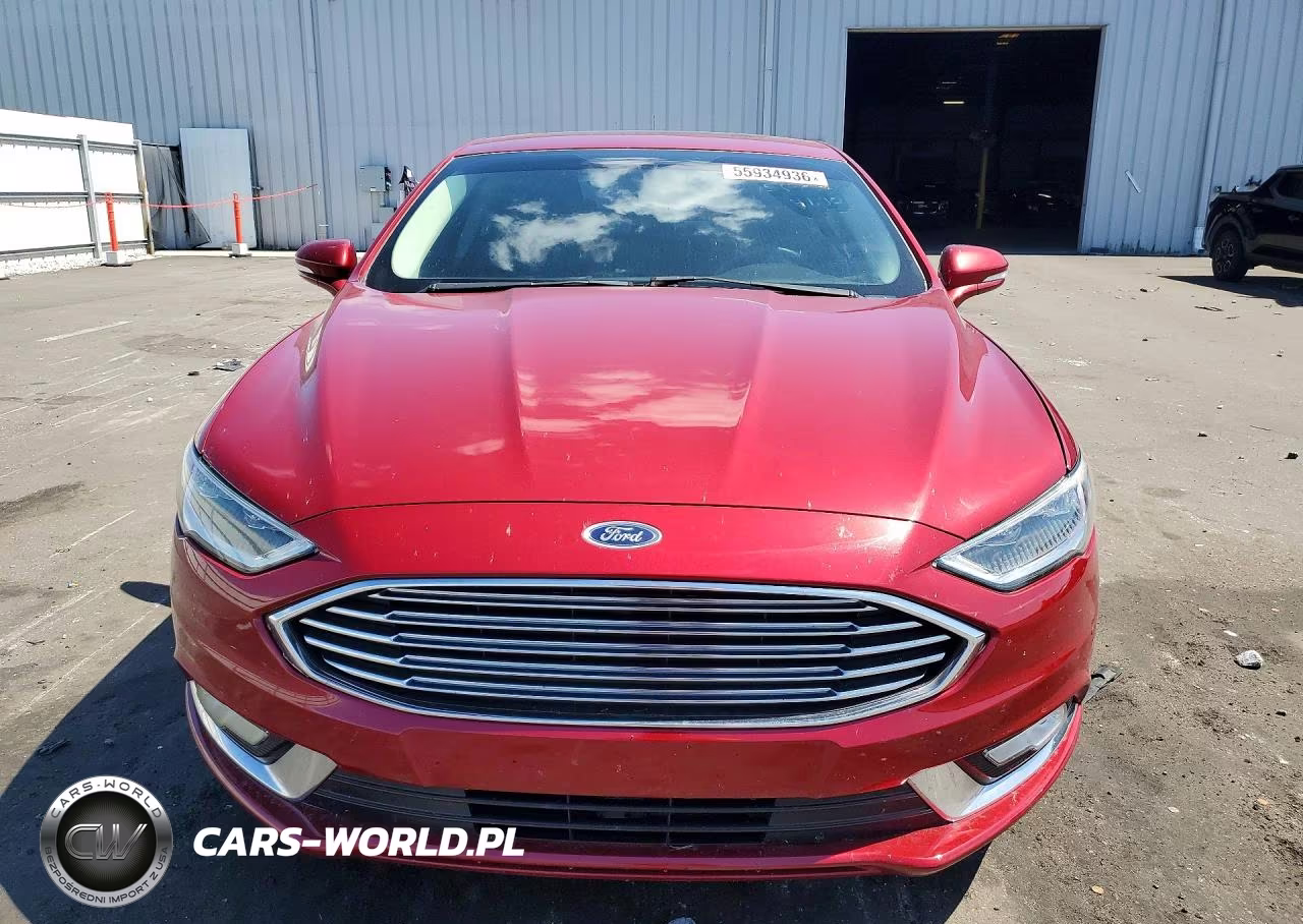 2017 Ford Fusion Titanium VIN:3FA6P0K96HR158796 - 5