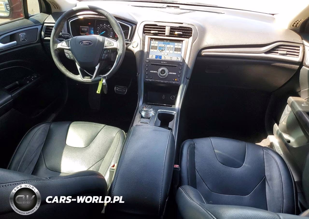 2017 Ford Fusion Titanium VIN:3FA6P0K96HR158796 - 8