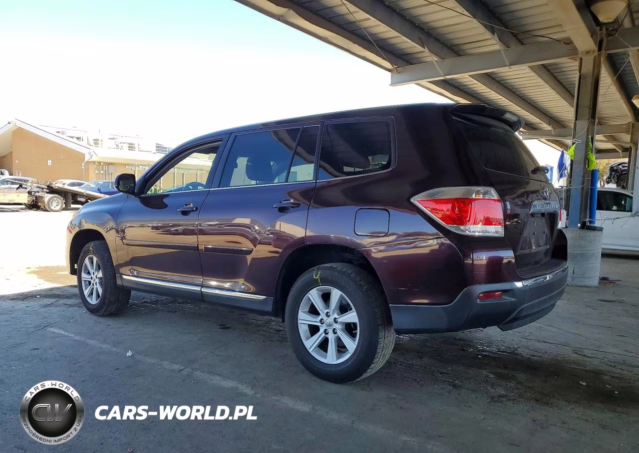 2012 Toyota Highlander Base VIN:5TDZA3EH3CS018823 - 2