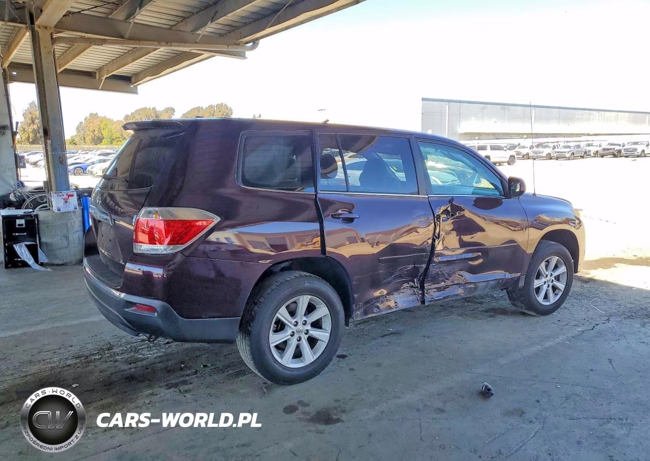 2012 Toyota Highlander Base VIN:5TDZA3EH3CS018823 - 3