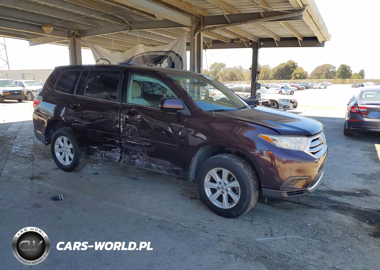 2012 Toyota Highlander Base VIN:5TDZA3EH3CS018823 - 4