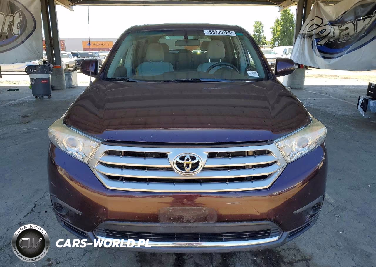 2012 Toyota Highlander Base VIN:5TDZA3EH3CS018823 - 5