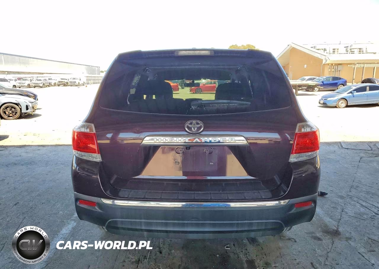 2012 Toyota Highlander Base VIN:5TDZA3EH3CS018823 - 6