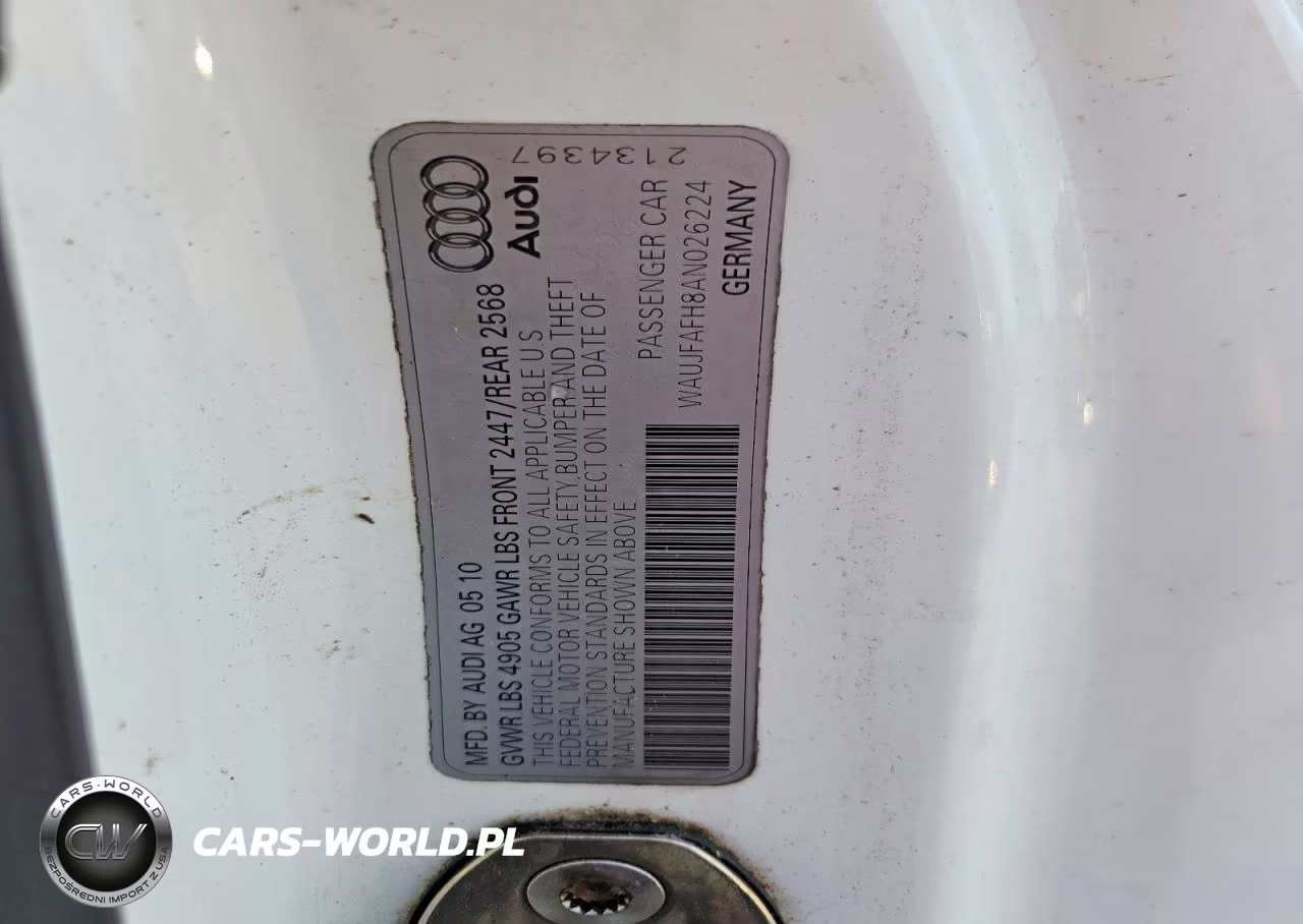2010 Audi A5 Premium Plus VIN:WAUJFAFH8AN026224 - 13
