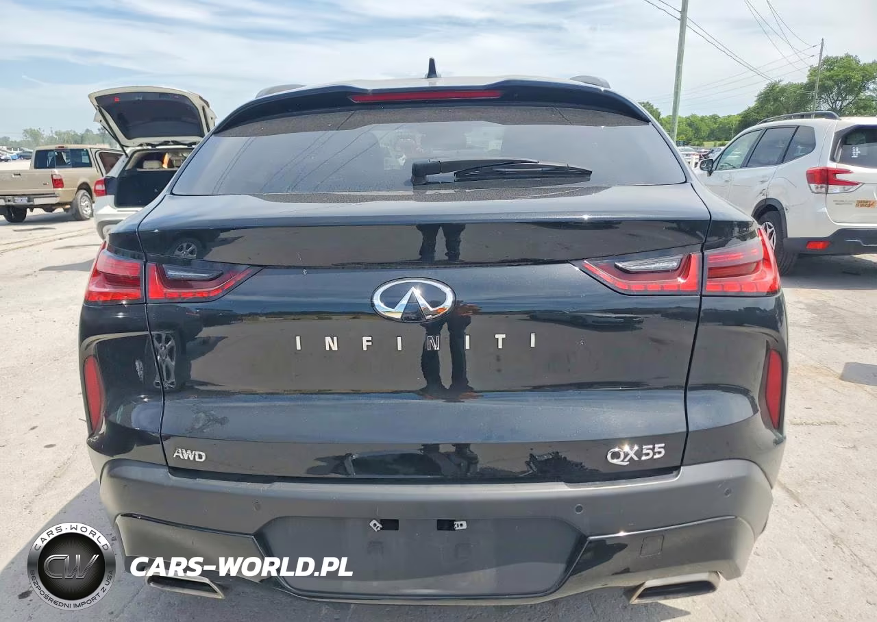 2022 Infiniti Qx55 Luxe VIN:3PCAJ5J37NF101536 - 6