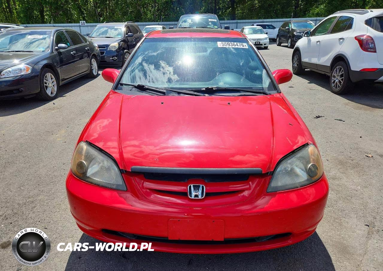 2001 Honda Civic Si VIN:1HGEM21981L114056 - 5