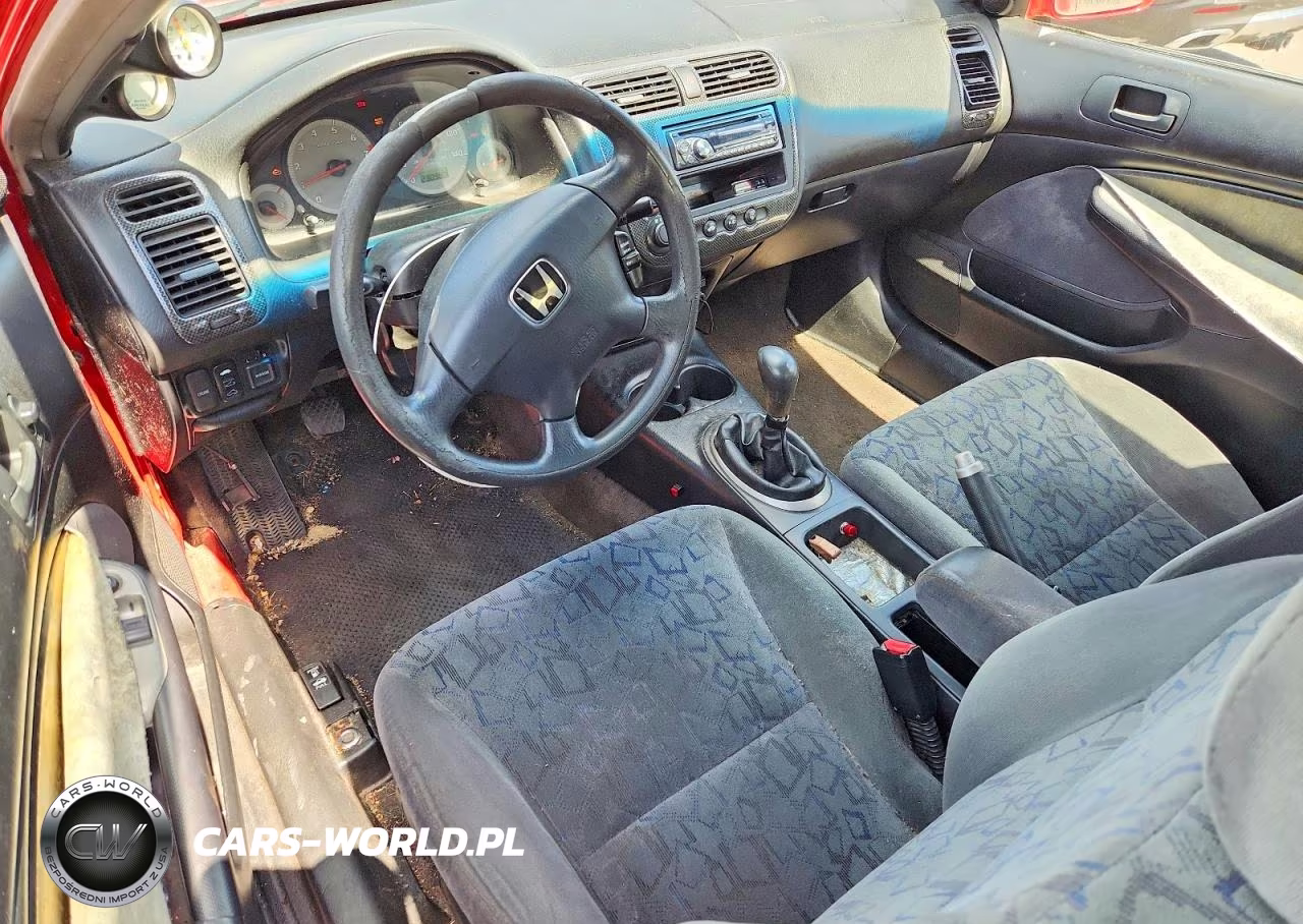 2001 Honda Civic Si VIN:1HGEM21981L114056 - 8